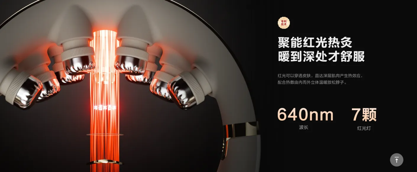 High energy red light heating therapy