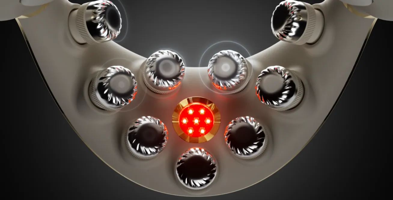 9D High frequency kneading massage