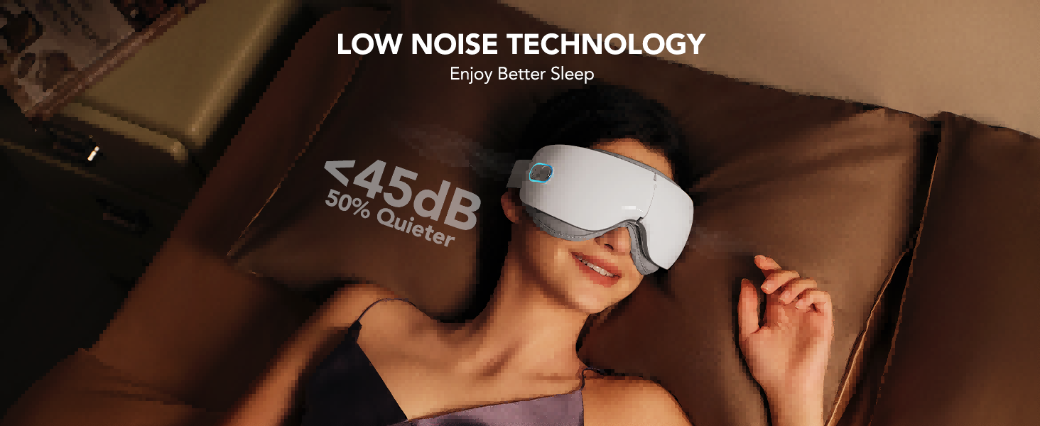 Low Noise Eye Comfort Fatigue Relief Air Compression Eye Massager