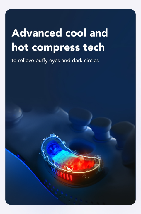 Heat and Cool Vibrating Eye Massager