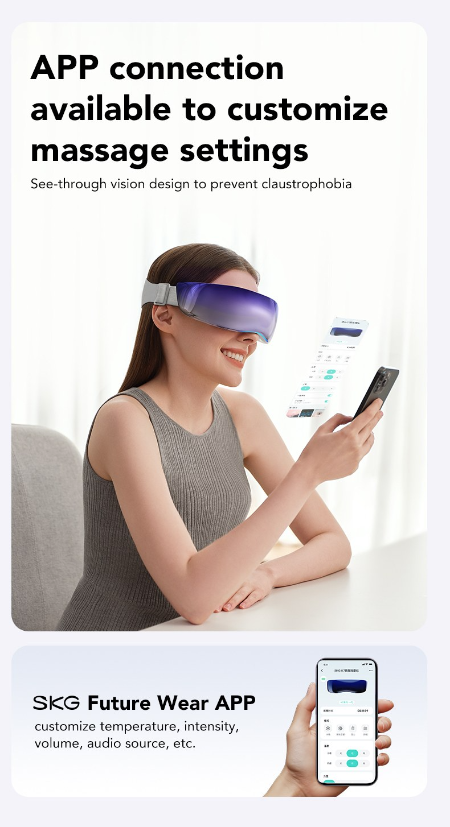 Heat and Cool Vibrating Eye Massager